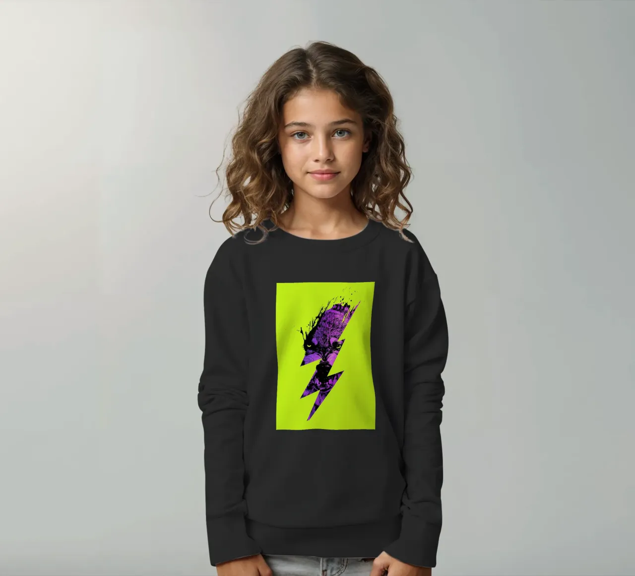 Thunderwolf felpa bambino da Róbert Farkas