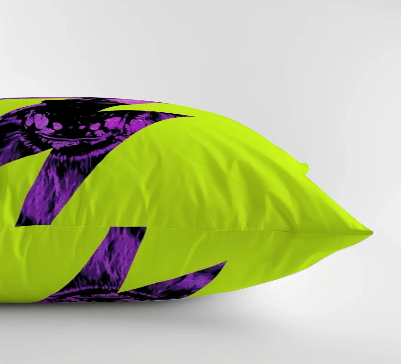 Thunderwolf decorative cushion by Róbert Farkas