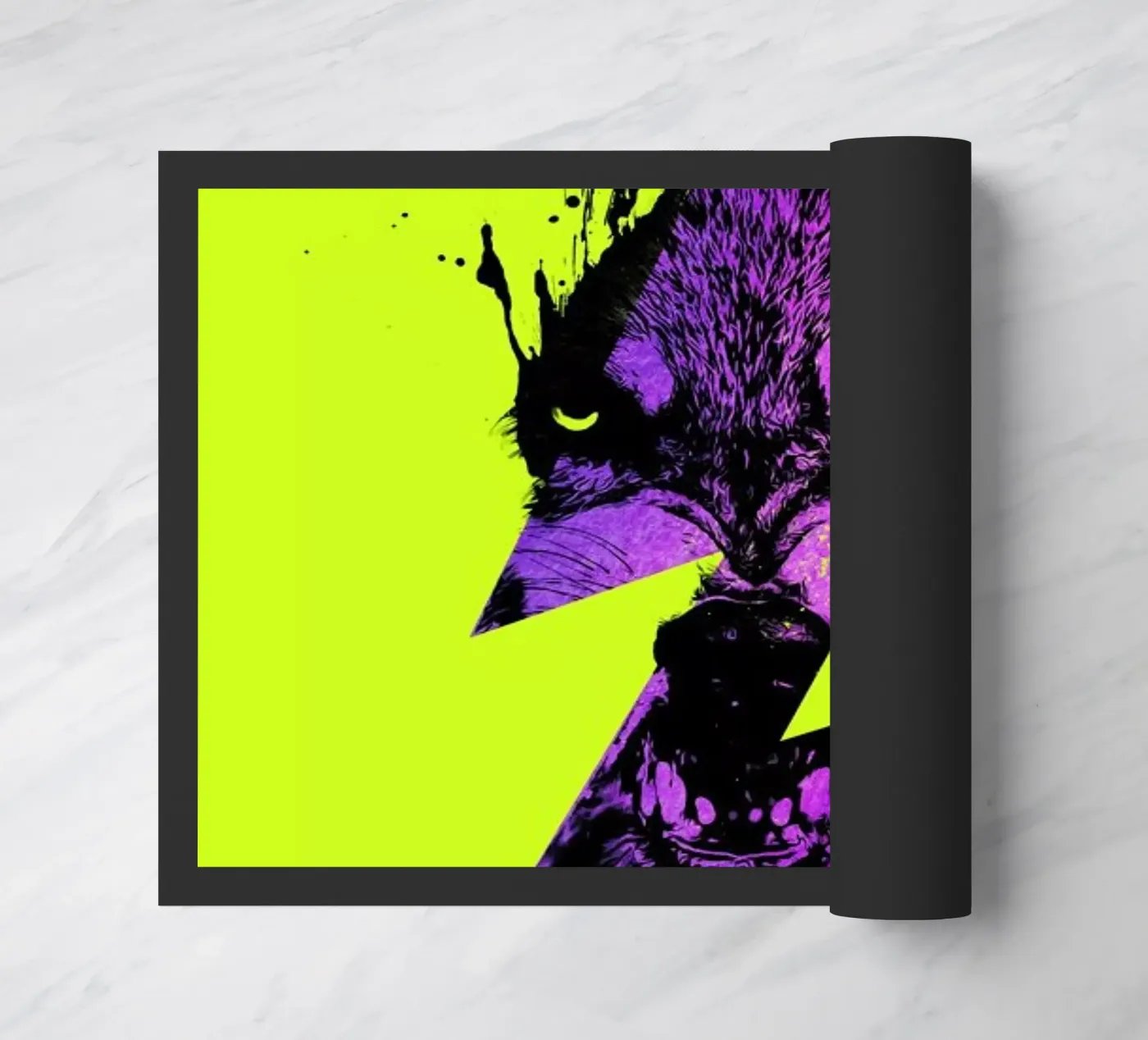 Thunderwolf Fußmatte von Róbert Farkas