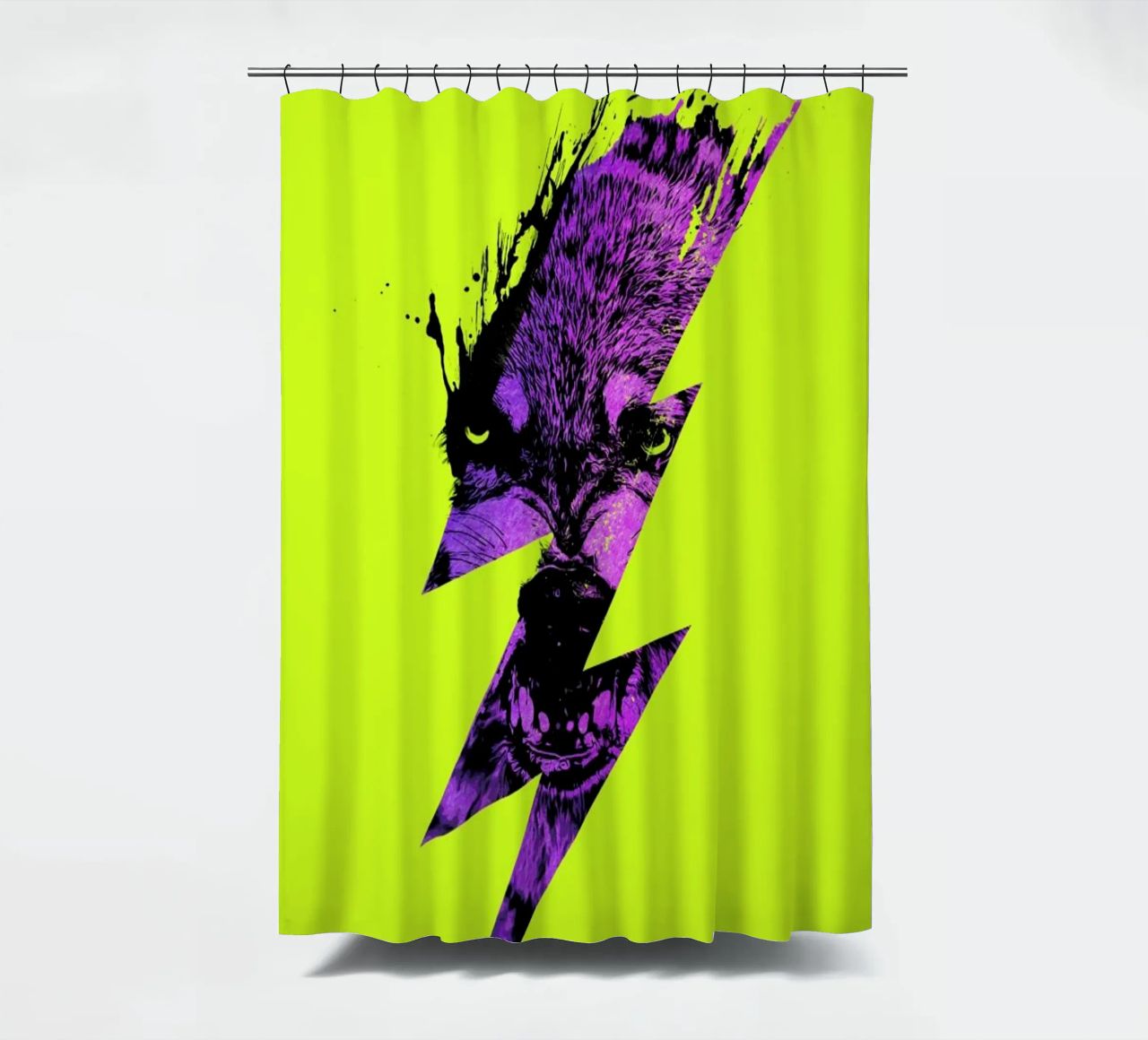 Thunderwolf cortina de baño de Róbert Farkas