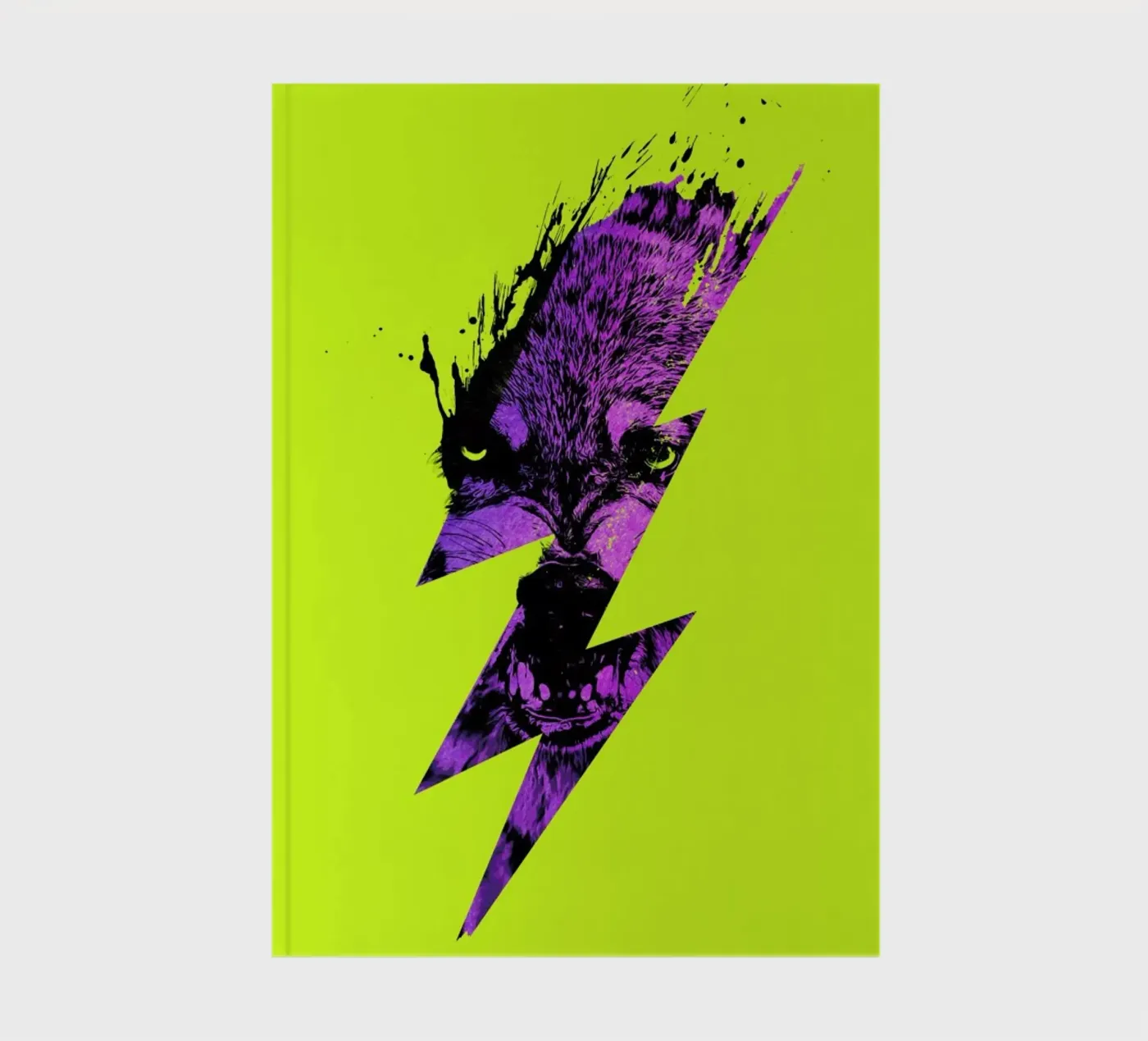 Thunderwolf notebook by Róbert Farkas