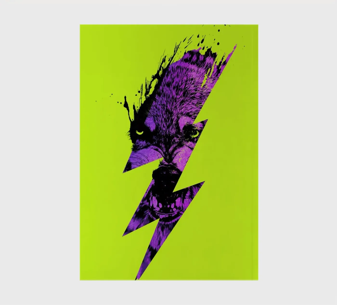 Thunderwolf notebook by Róbert Farkas