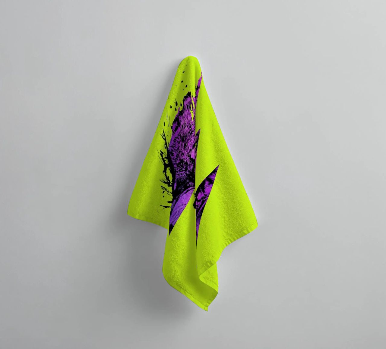 Thunderwolf toalla de baño de Róbert Farkas