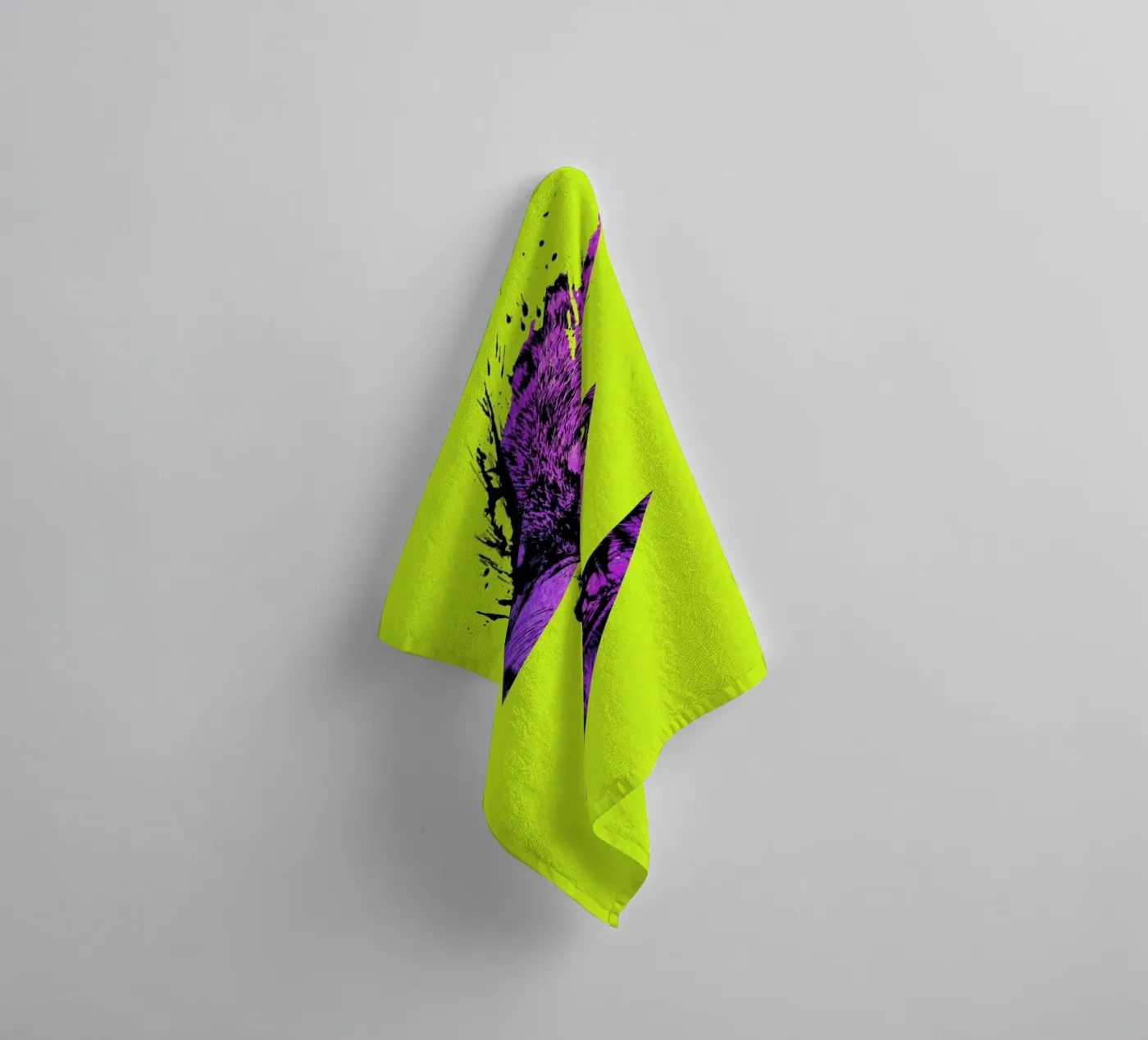 Thunderwolf badhanddoek van Róbert Farkas