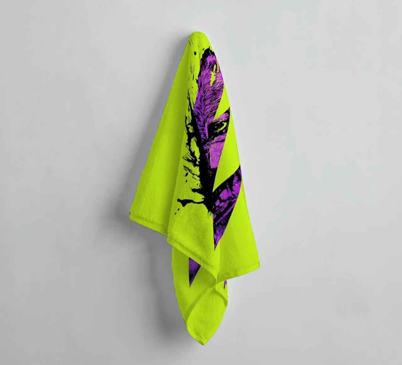 Thunderwolf asciugamano da bagno da Róbert Farkas