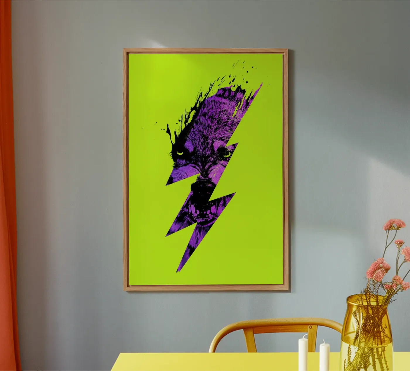 Thunderwolf alluminio dibond da Róbert Farkas