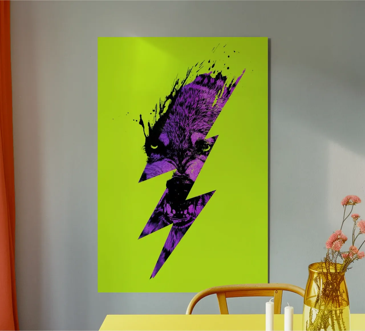 Thunderwolf alluminio dibond da Róbert Farkas
