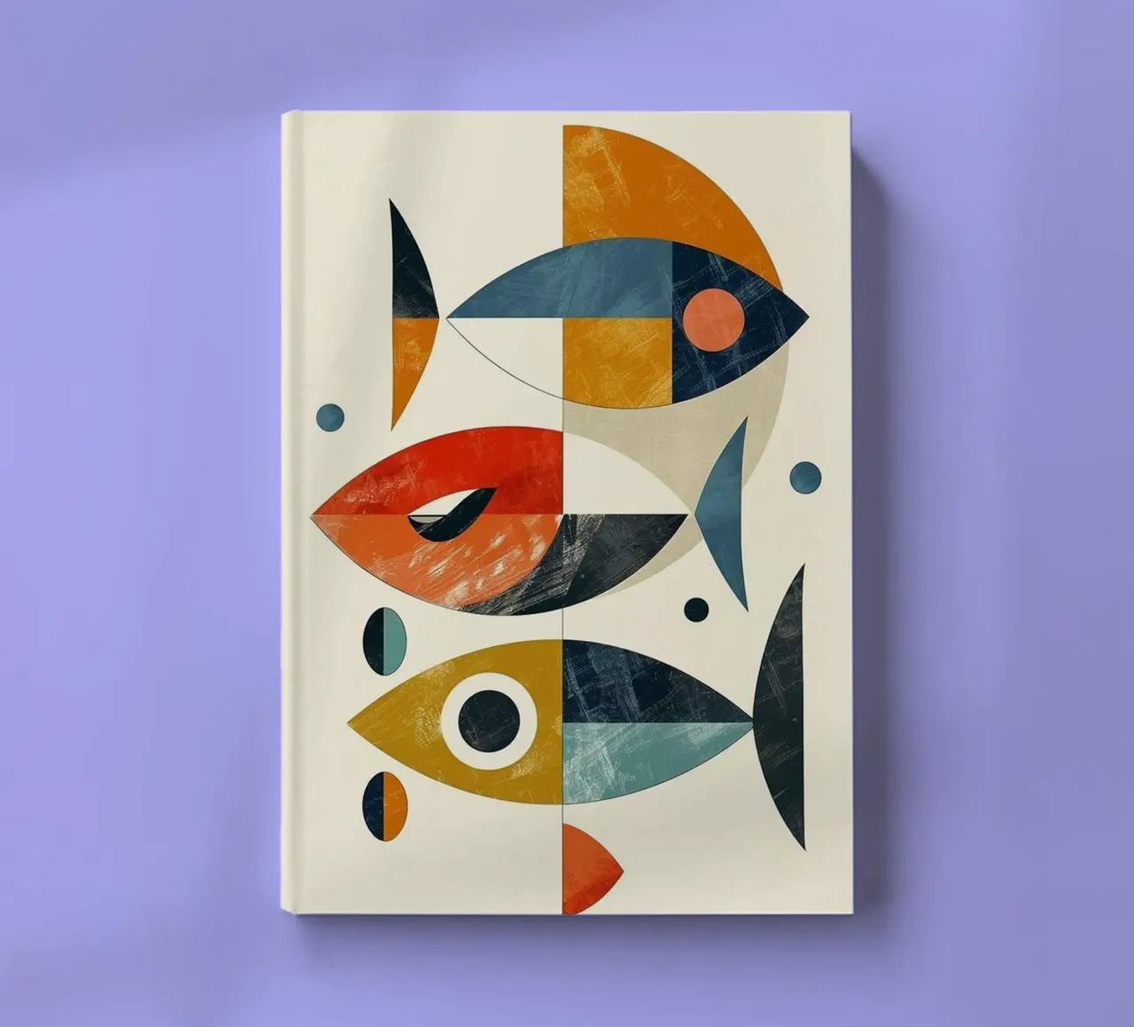 The Three Fish notebook by cosmos studio