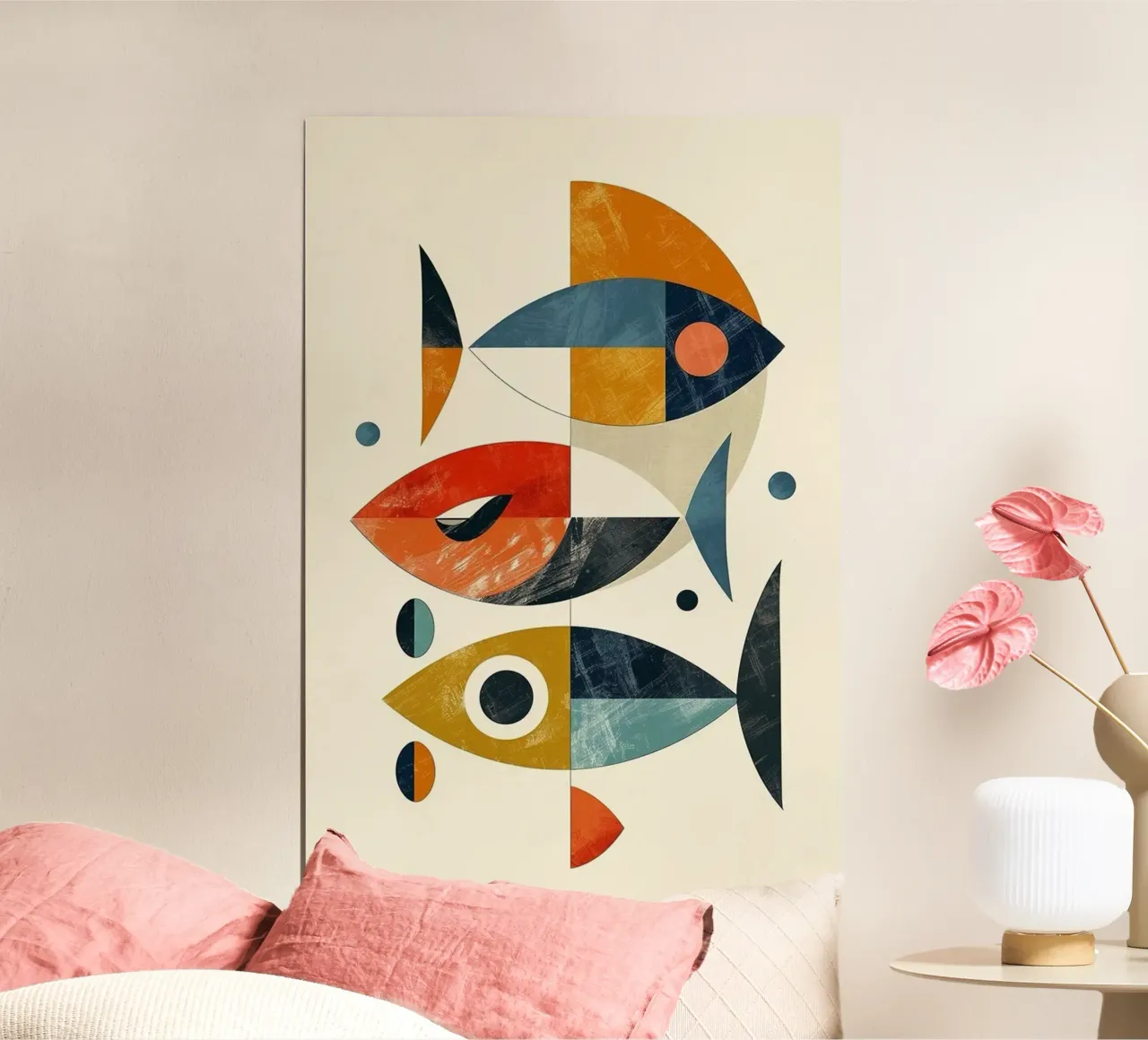The Three Fish hahnemühle by cosmos studio