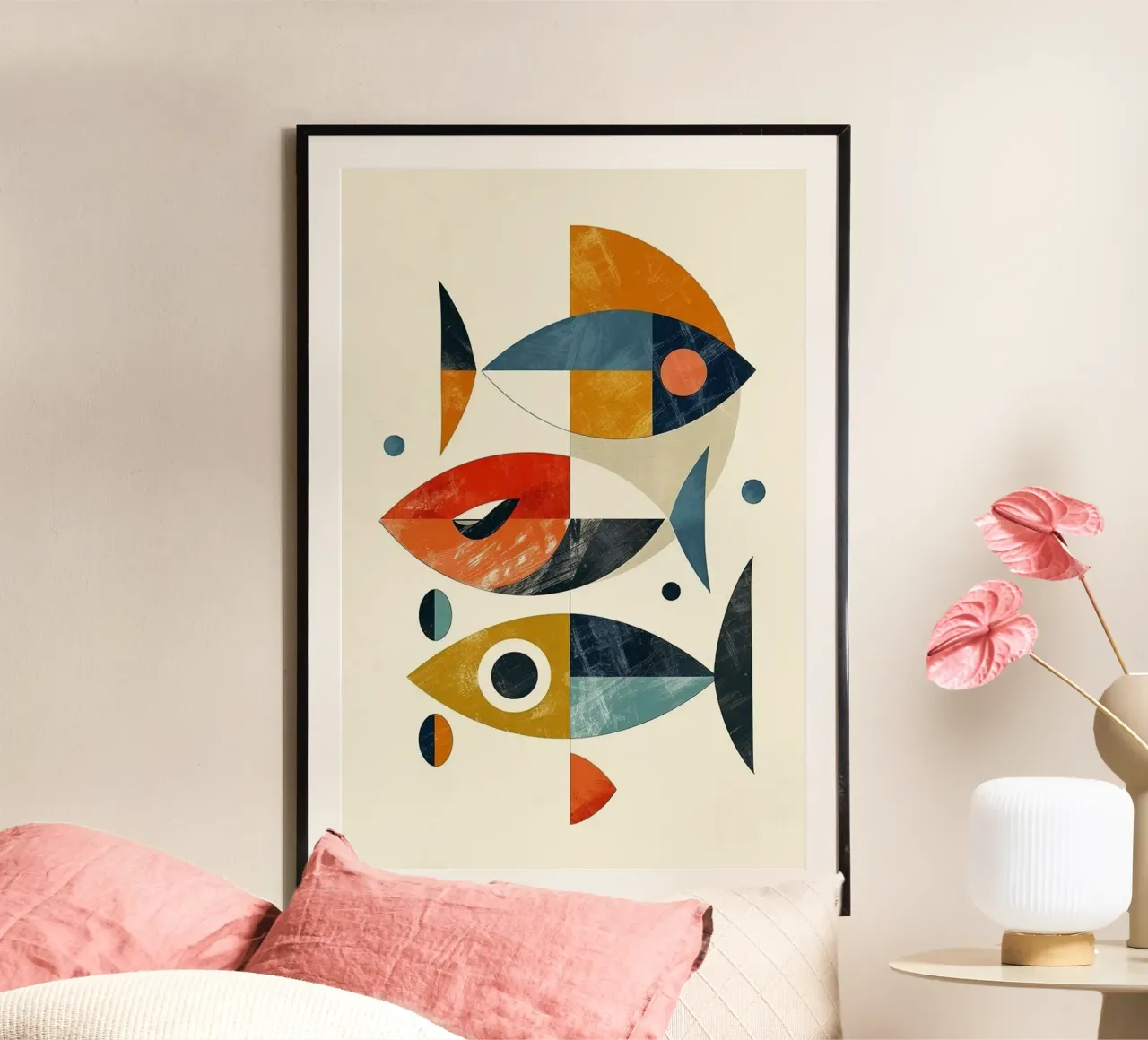 The Three Fish hahnemühle by cosmos studio