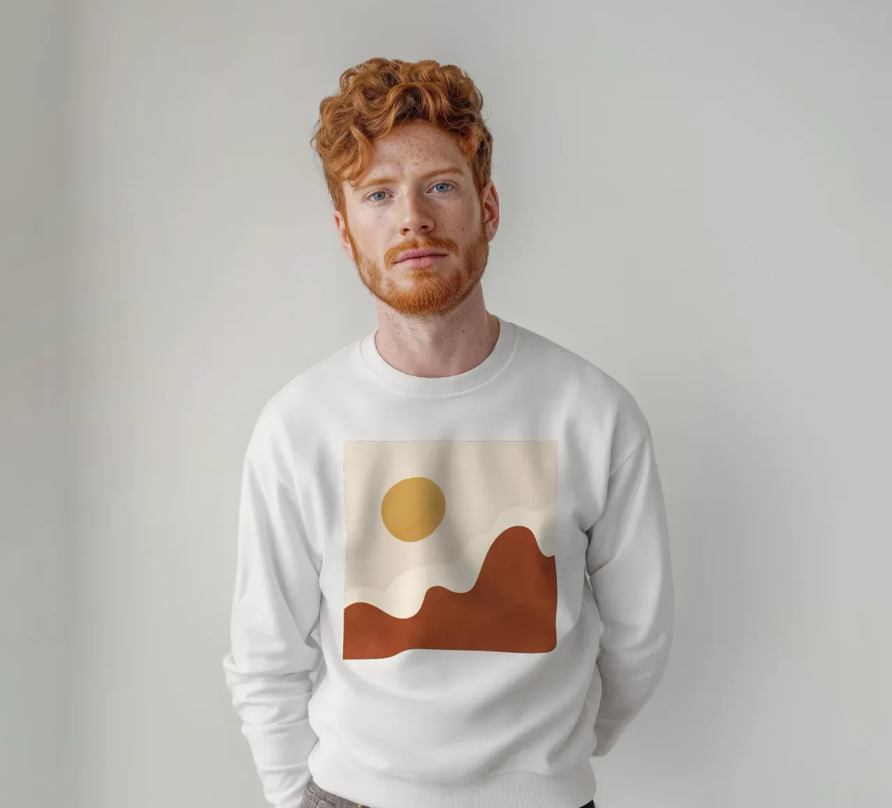 astratto minimo 40 felpa da ThingDesign