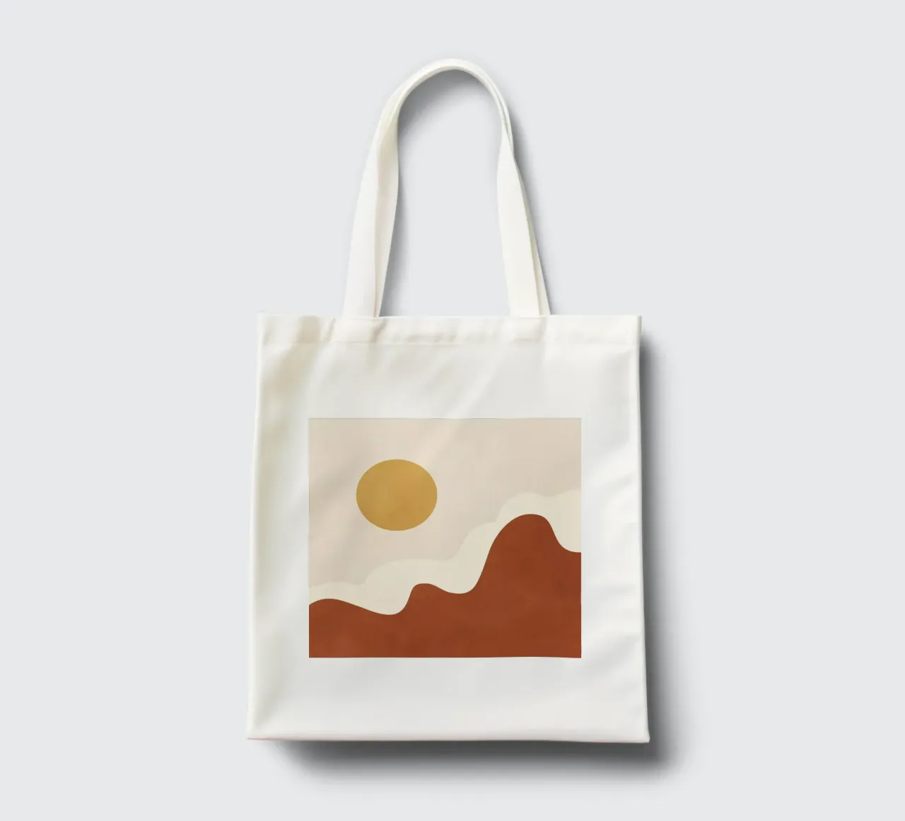 astratto minimo 40 borsa in juta da ThingDesign