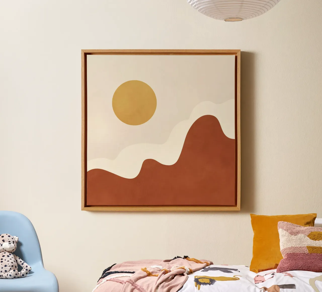 abstract minimal 40 canvas by ThingDesign