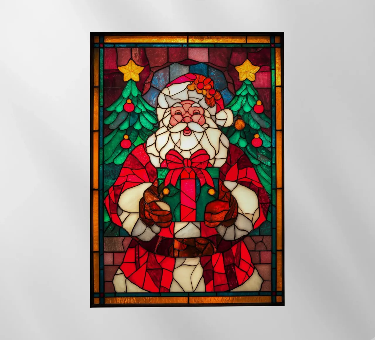 Babbo Natale pellicola backlit da Fleur de Lys