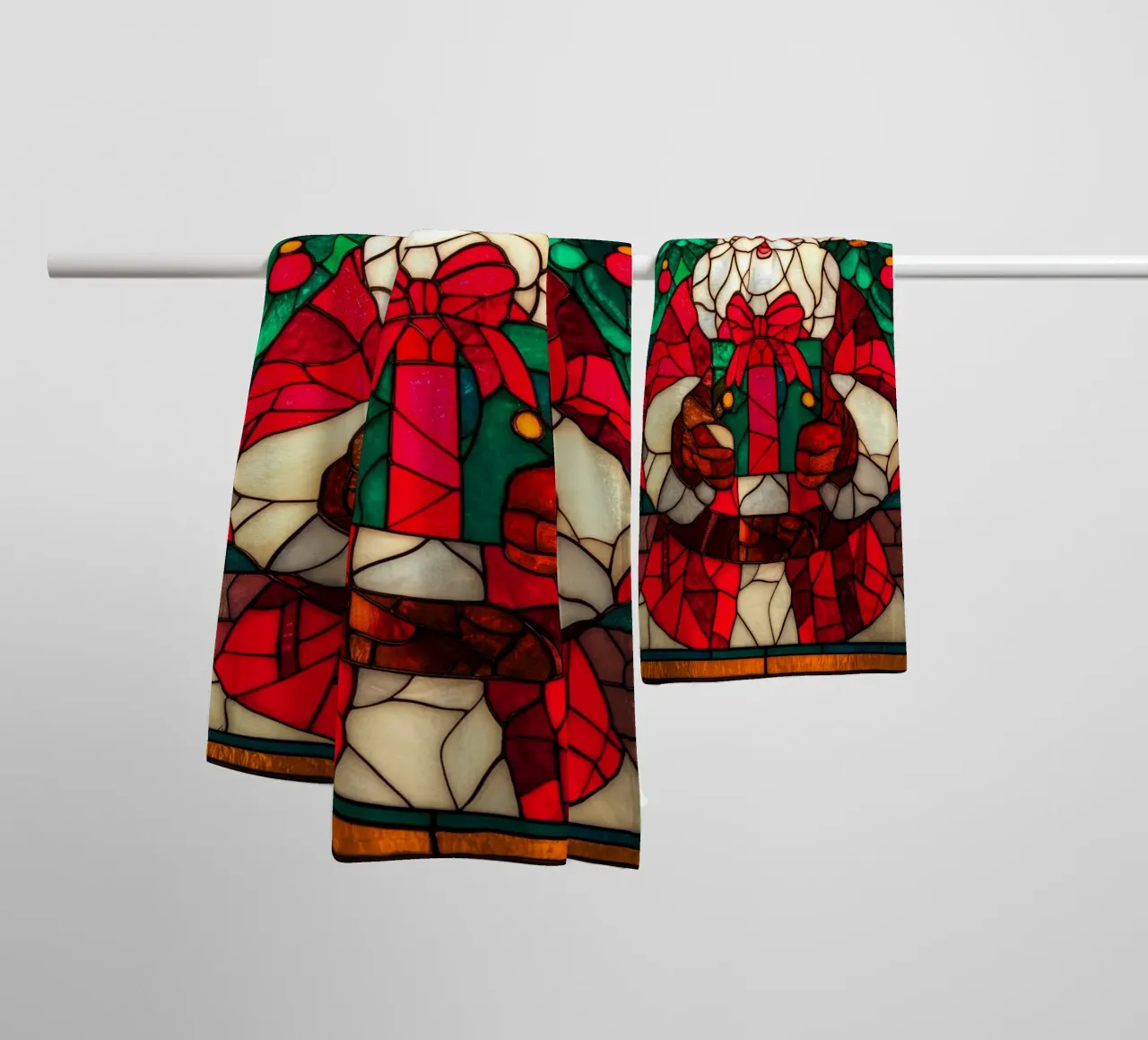 Babbo Natale asciugamano da bagno da Fleur de Lys