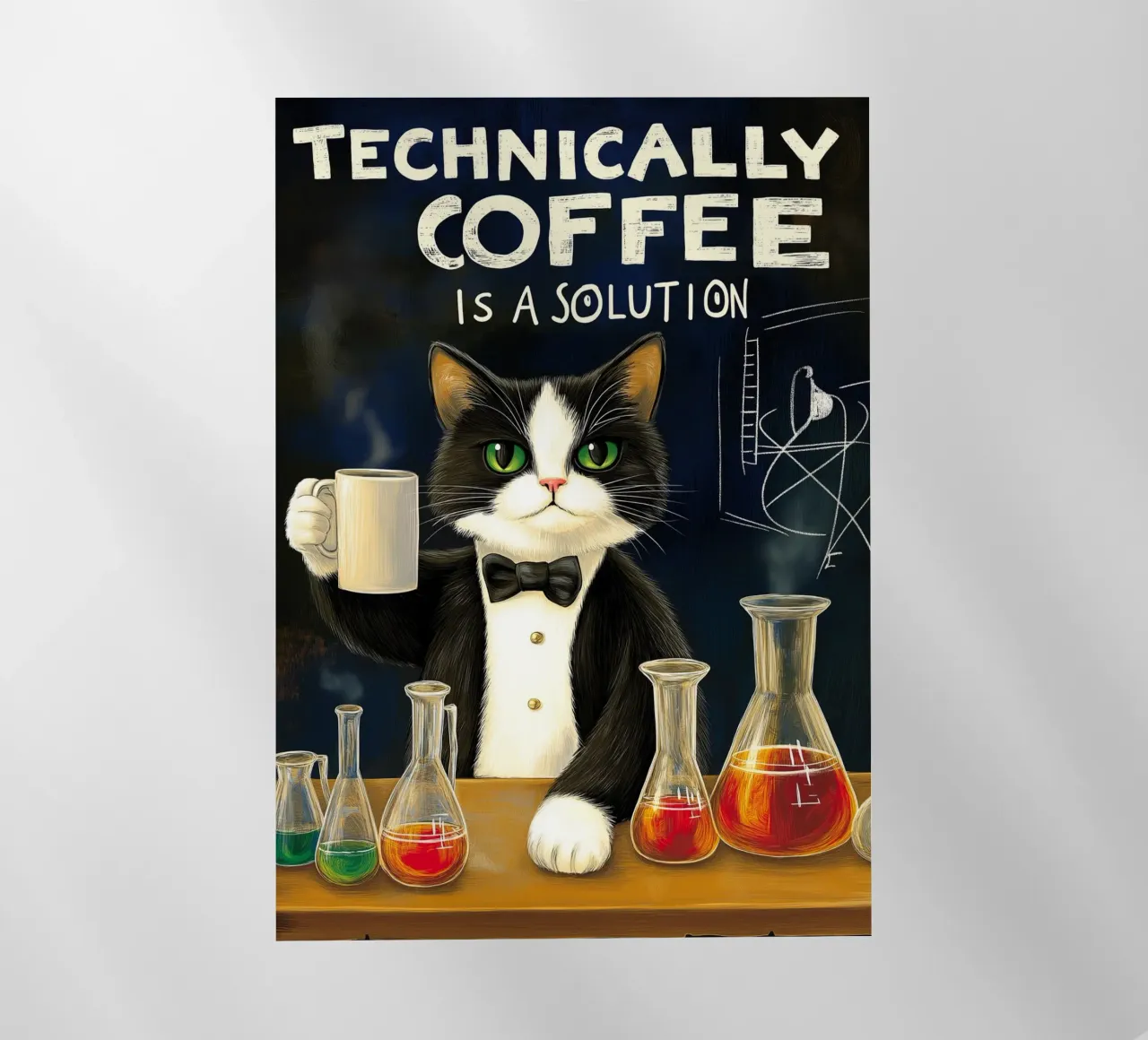 Tecnicamente il caffè è una soluzione pellicola backlit da Fleur de Lys