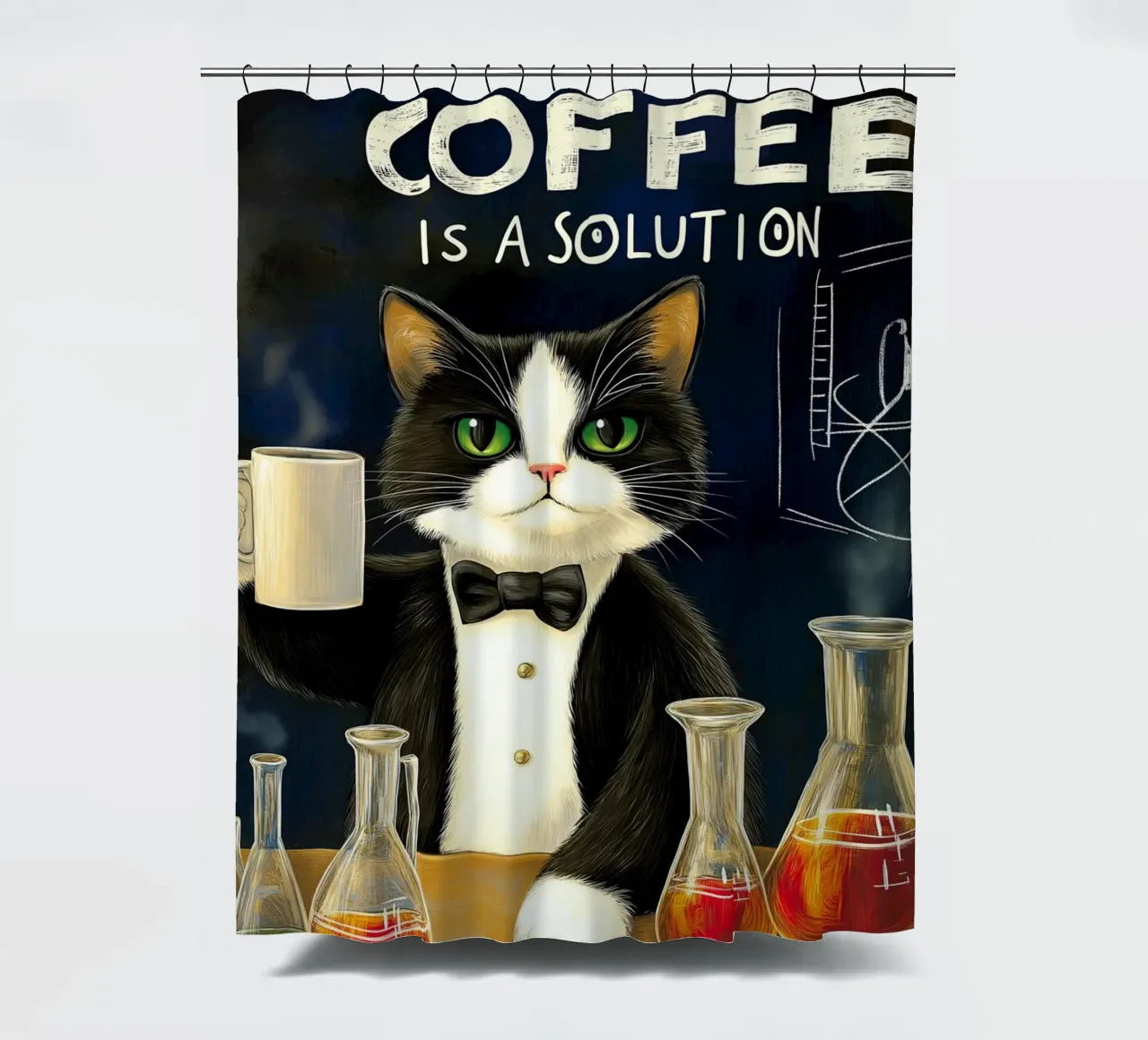 Tecnicamente il caffè è una soluzione tenda da doccia da Fleur de Lys