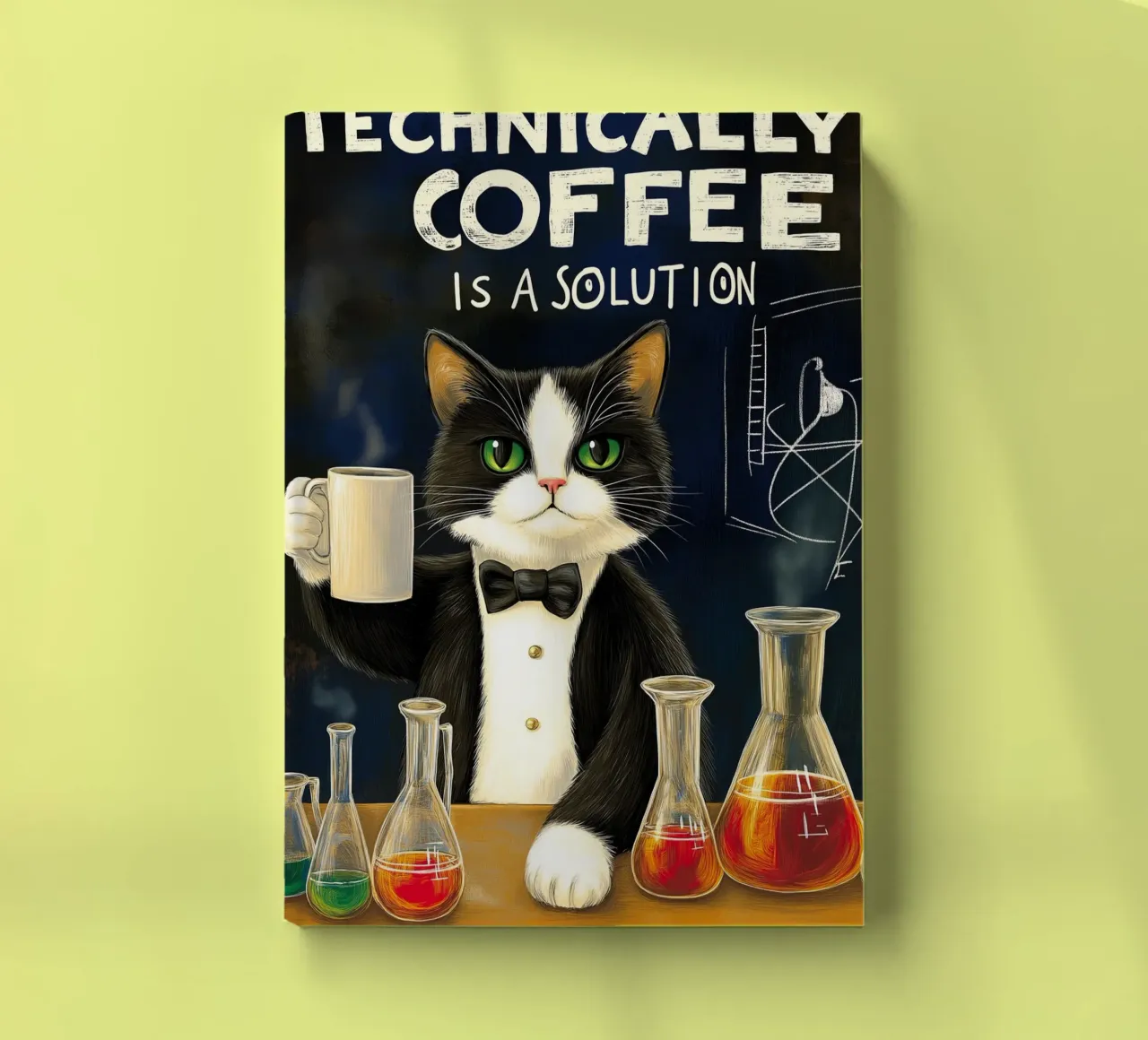 Technically Coffee is a Solution notebook by Fleur de Lys