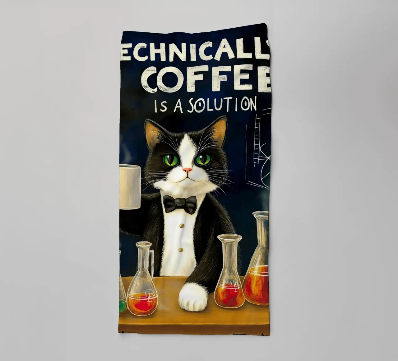 Tecnicamente il caffè è una soluzione asciugamano da bagno da Fleur de Lys