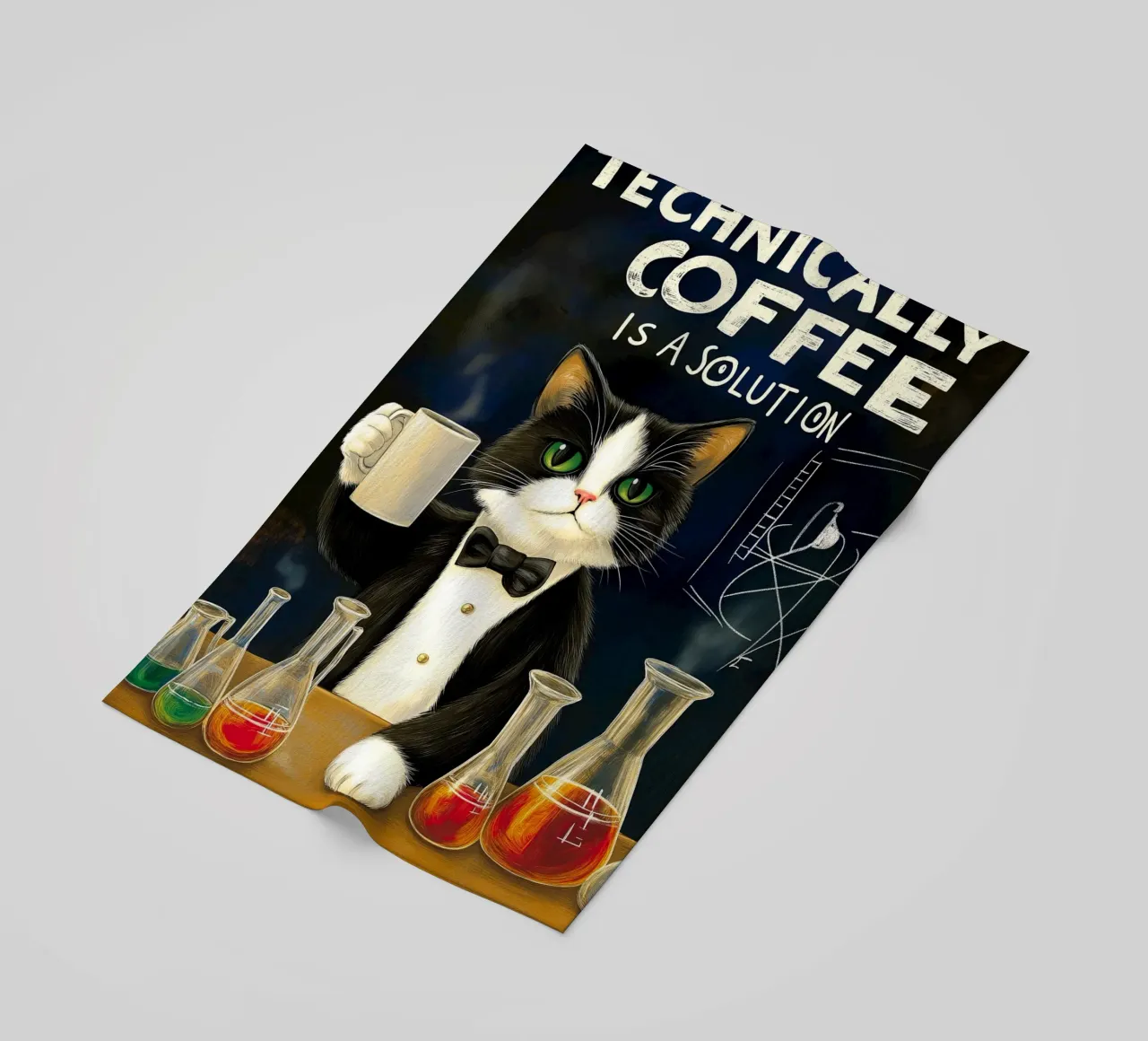 Tecnicamente il caffè è una soluzione telo mare da Fleur de Lys