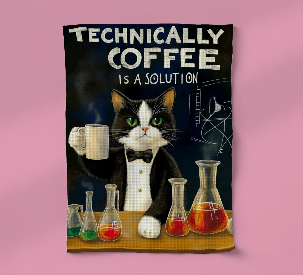 Tecnicamente il caffè è una soluzione canovaccio da cucina da Fleur de Lys