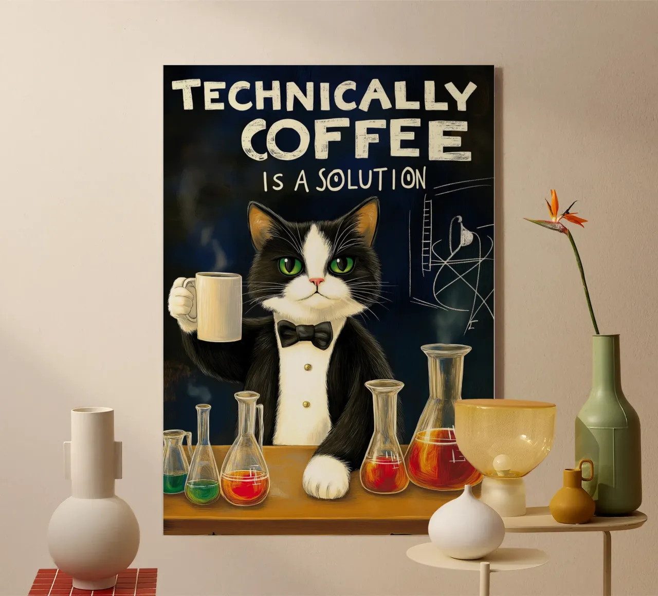 Tecnicamente il caffè è una soluzione plexiglass da Fleur de Lys