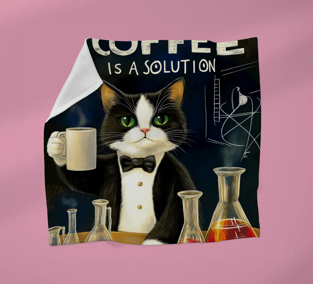 Tecnicamente il caffè è una soluzione coperta in pile da Fleur de Lys