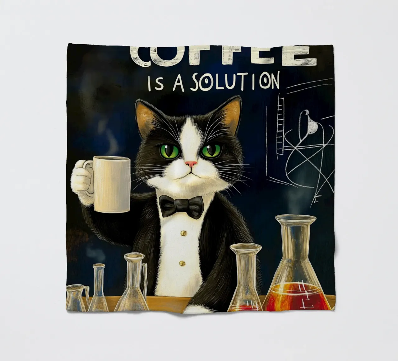 Tecnicamente il caffè è una soluzione coperta in pile da Fleur de Lys