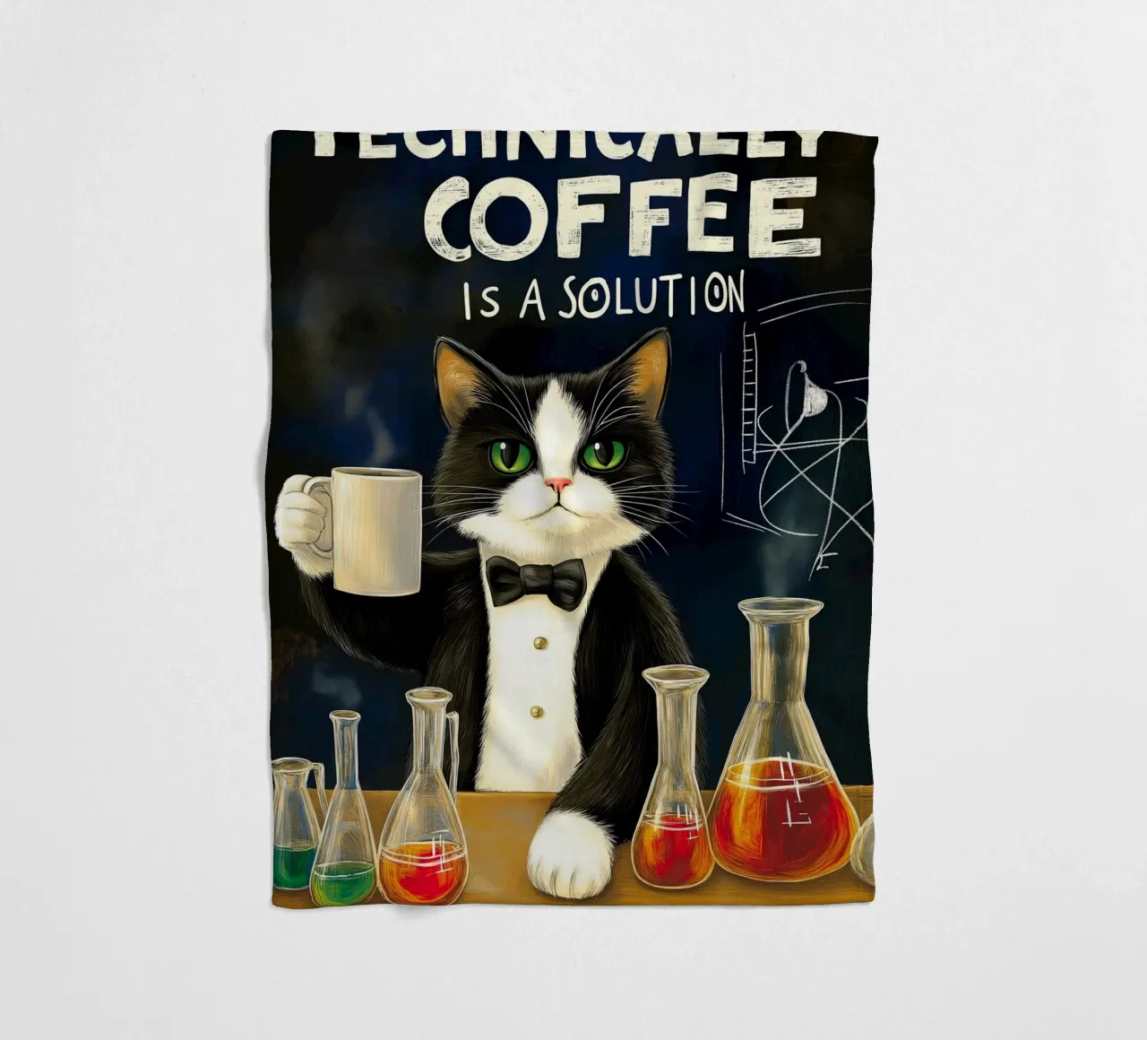 Tecnicamente il caffè è una soluzione coperta in pile da Fleur de Lys