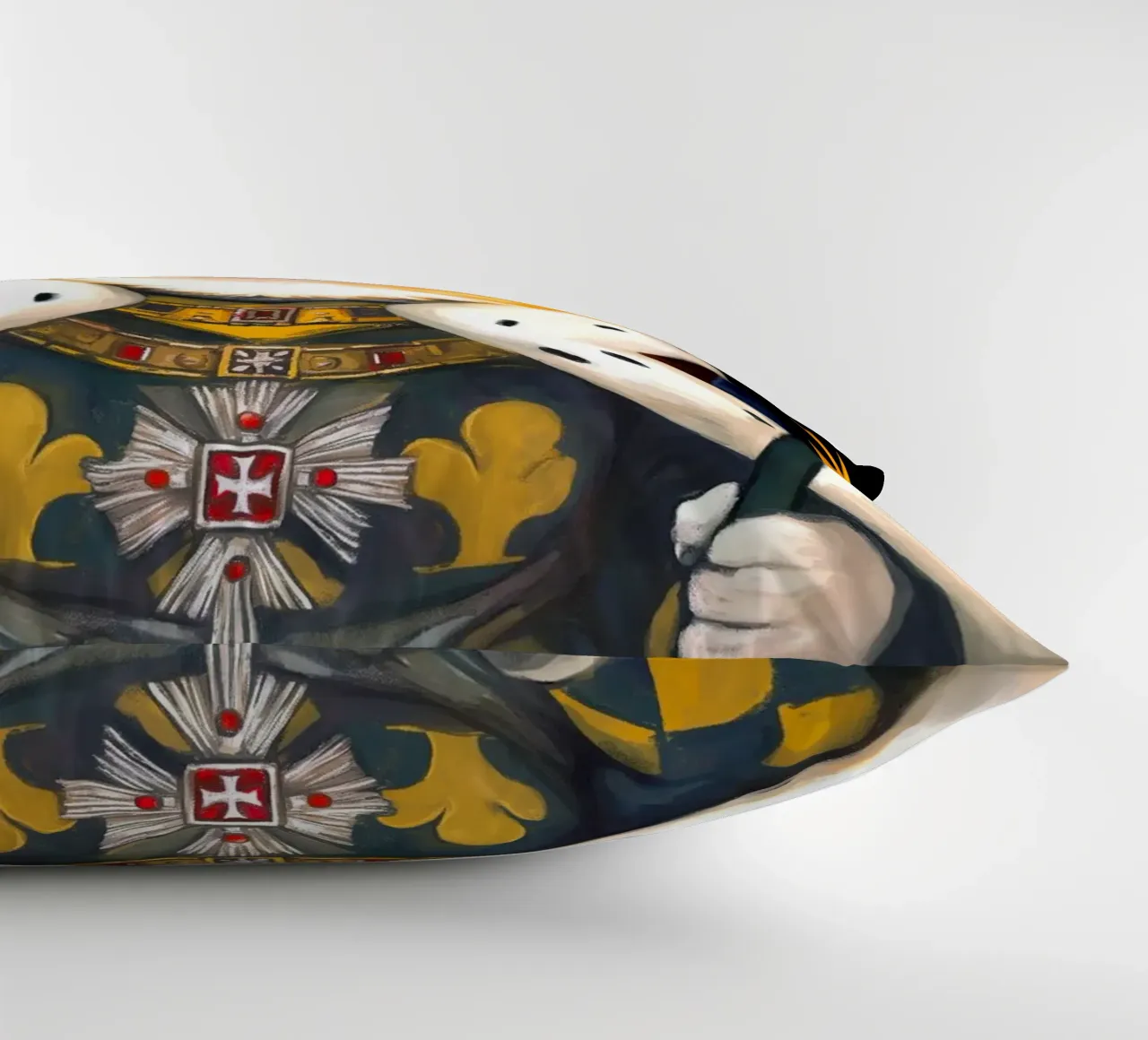 Roy Corgi Dog cuscino da Fleur de Lys