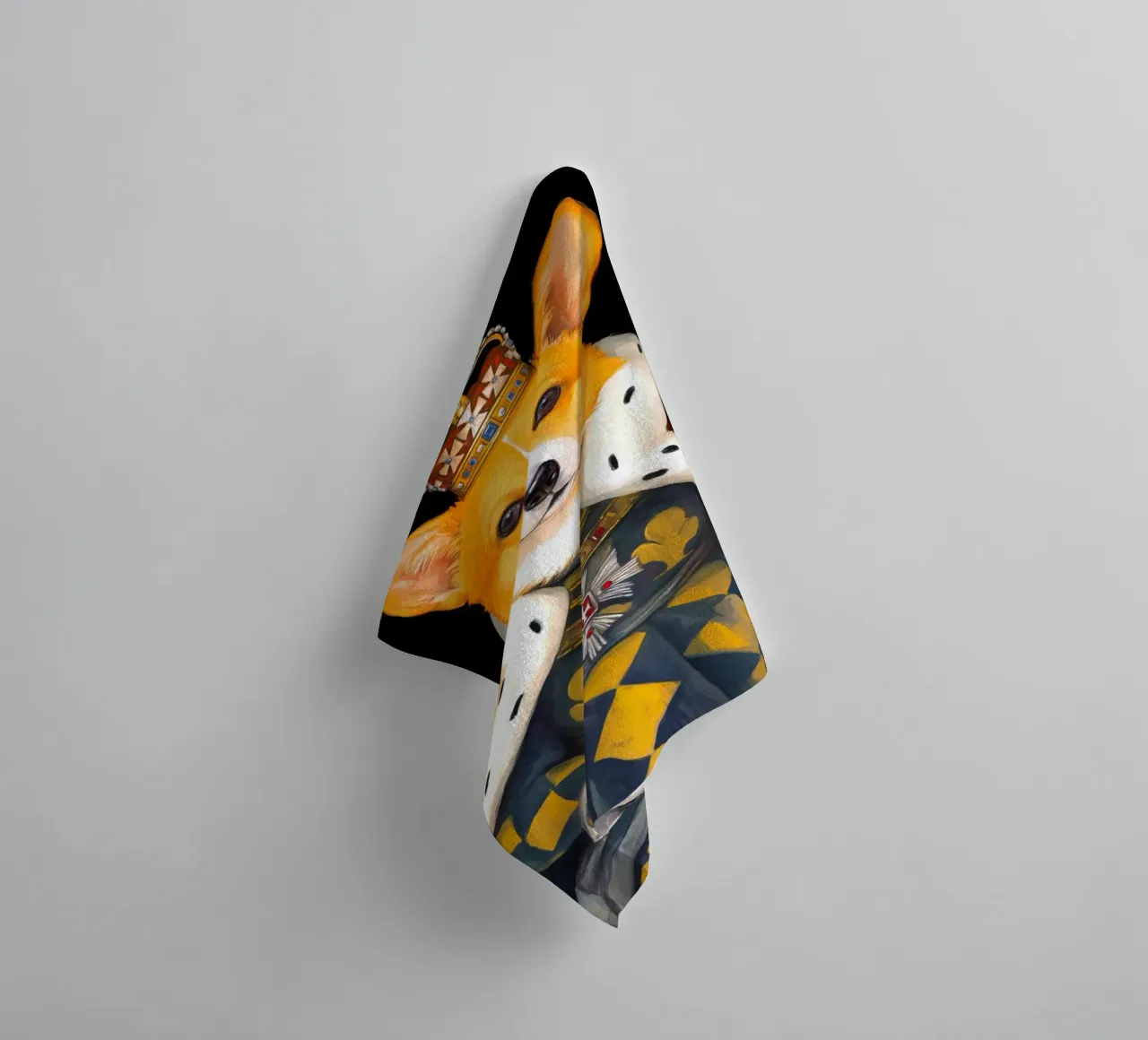 Roy Corgi Dog asciugamano da bagno da Fleur de Lys
