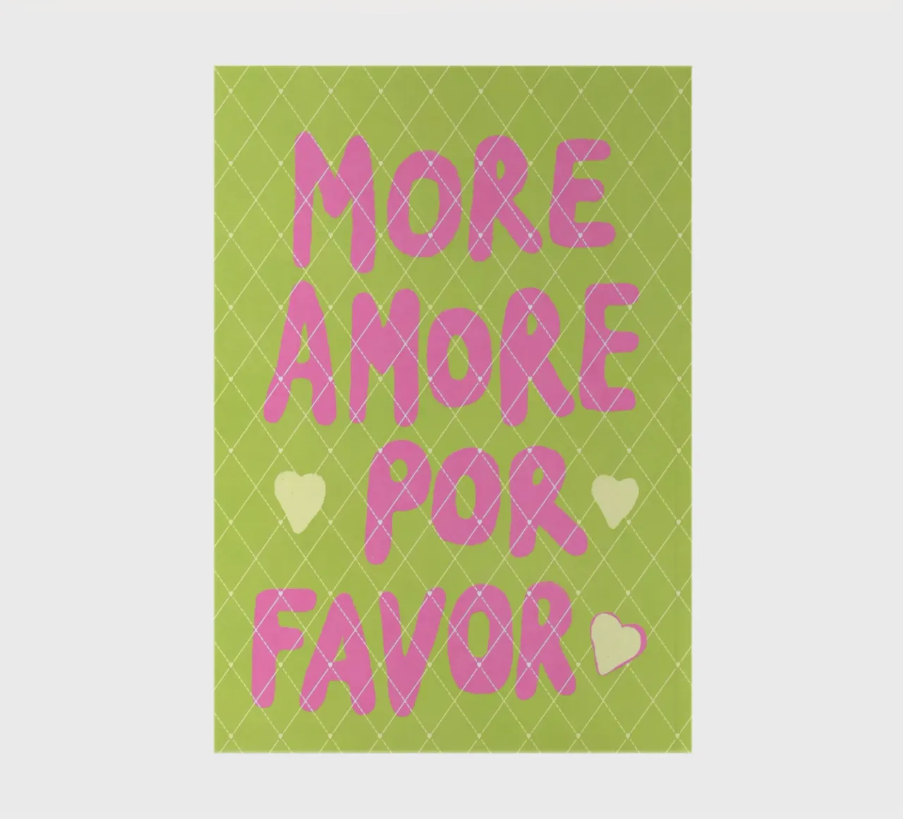 "More Amore" for everyone notebook by Carinaprint