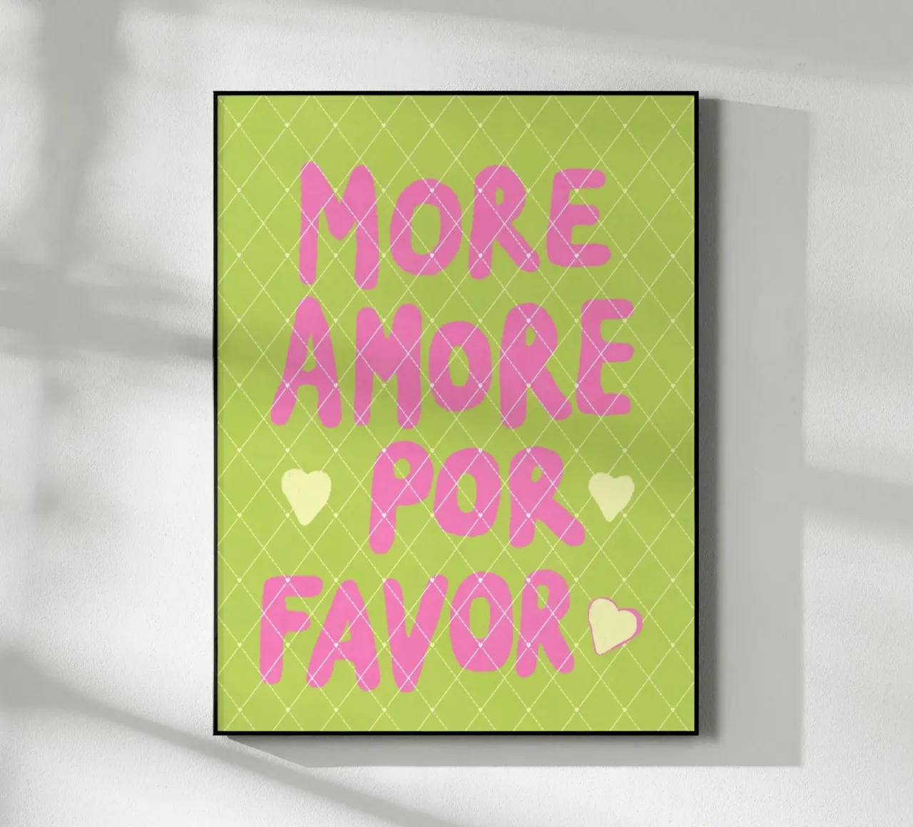 "Più Amore" per tutti plexiglass da Carinaprint