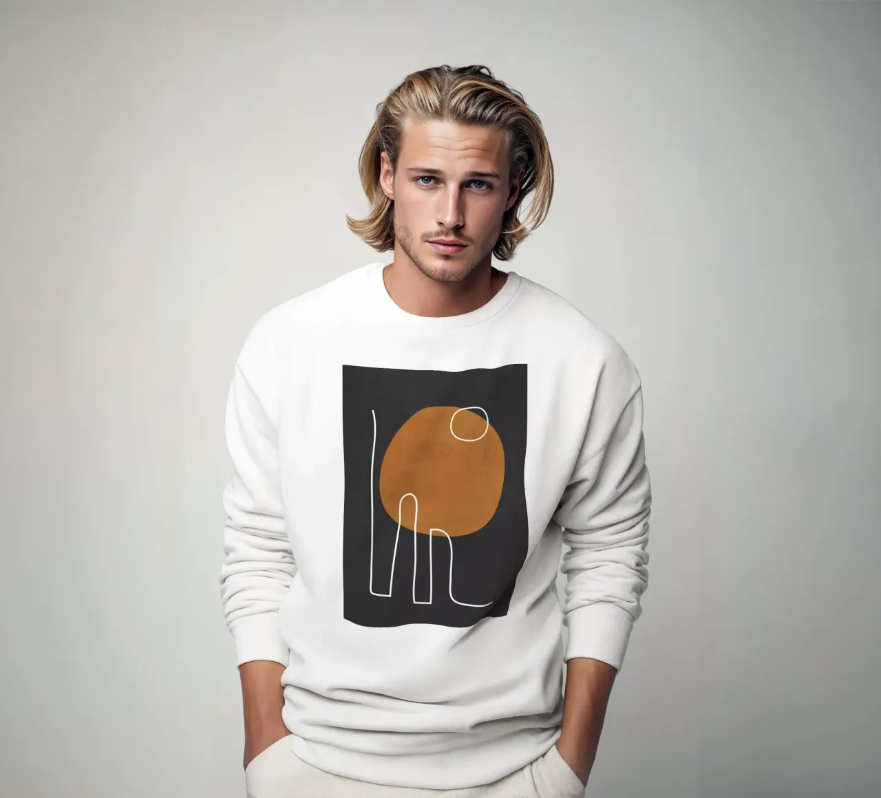 Arte astratta 40 felpa da ThingDesign