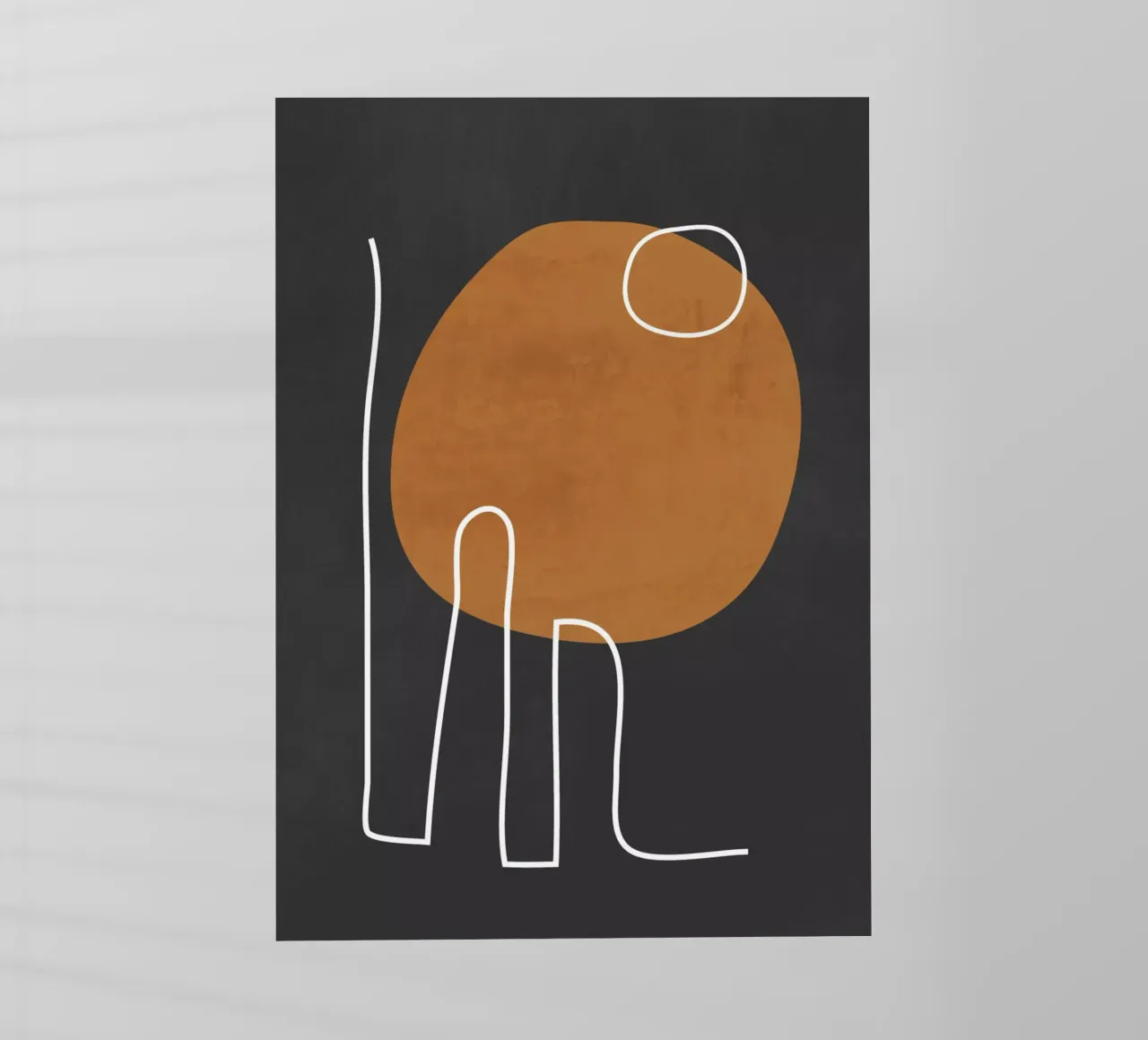 Art abstrait 40 film rétro-éclairé de ThingDesign