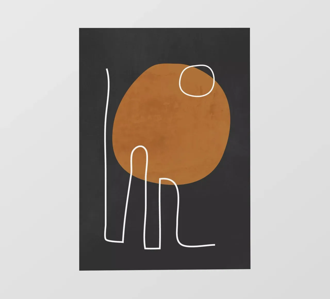 Art abstrait 40 film rétro-éclairé de ThingDesign