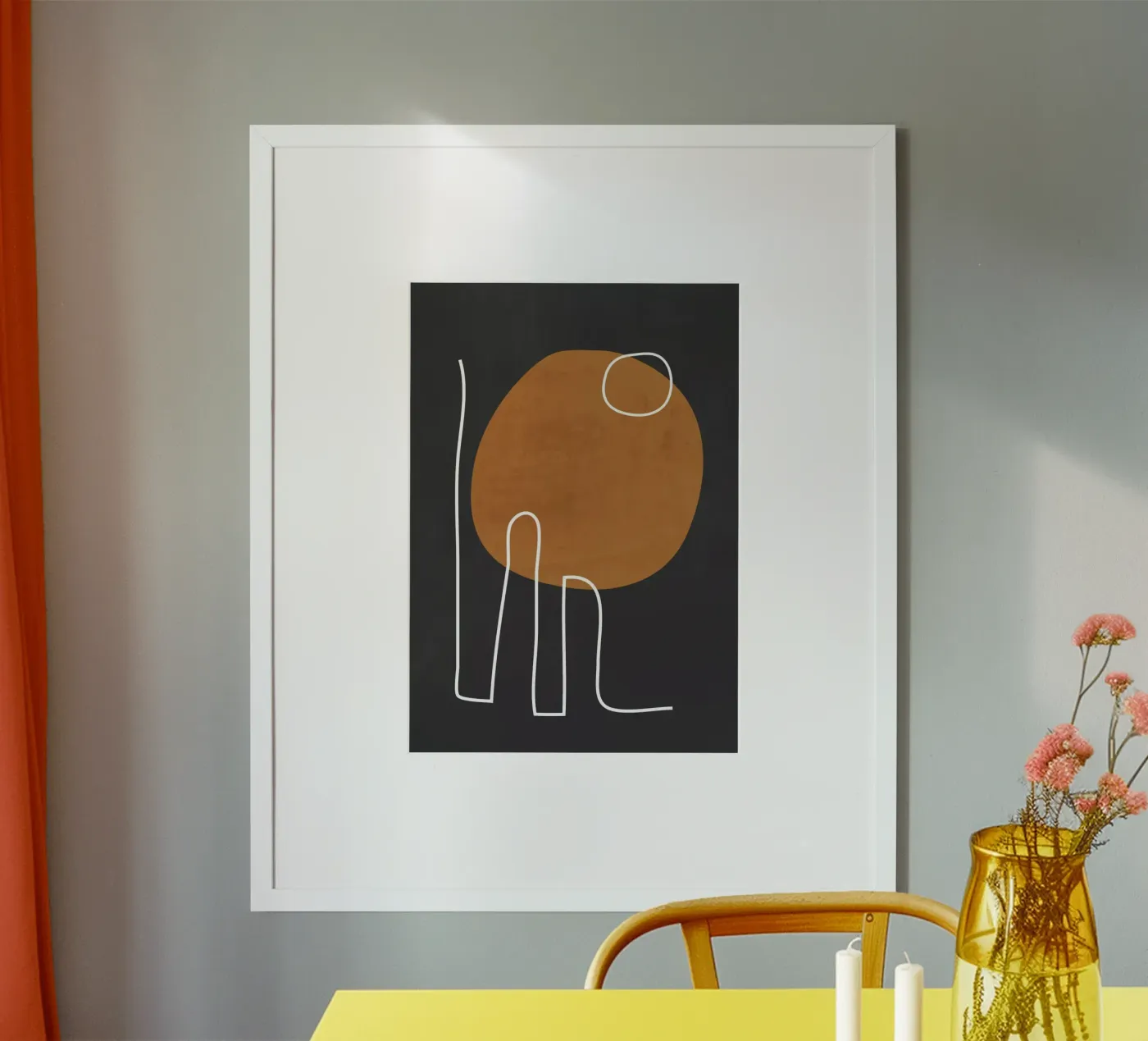Abstracte kunst 40 poster van ThingDesign