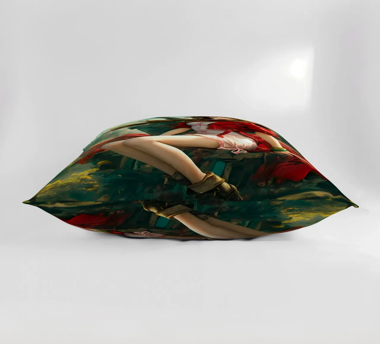 Ragazza in fiore Aerith a Midgar Final Fantasy VII FF7 cuscino da Fleur de Lys