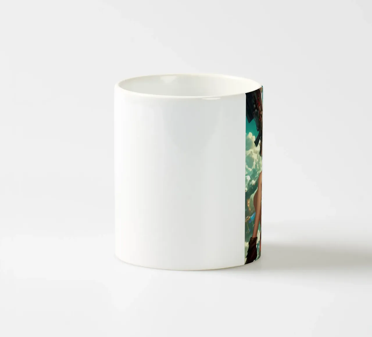 Ragazza dei fiori Aerith Final Fantasy VII tazza in ceramica da Fleur de Lys