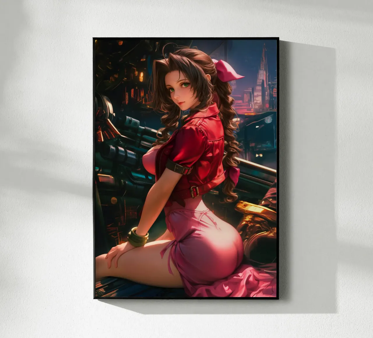 Aerith Final Fantasy VII plexiglass da Fleur de Lys