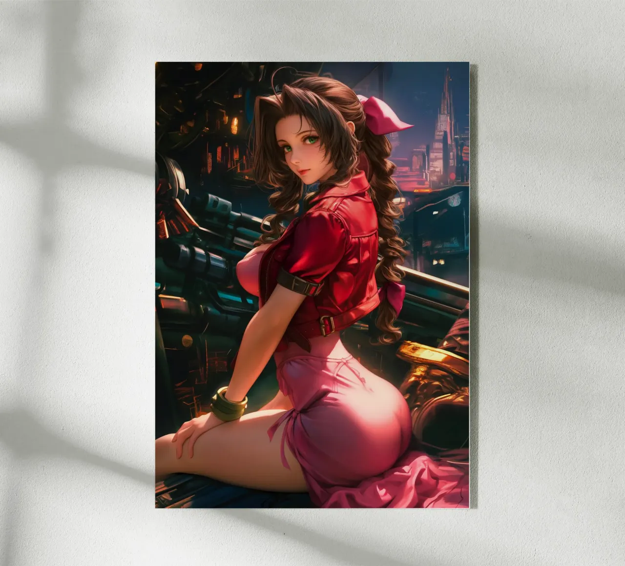 Aerith Final Fantasy VII plexiglass da Fleur de Lys