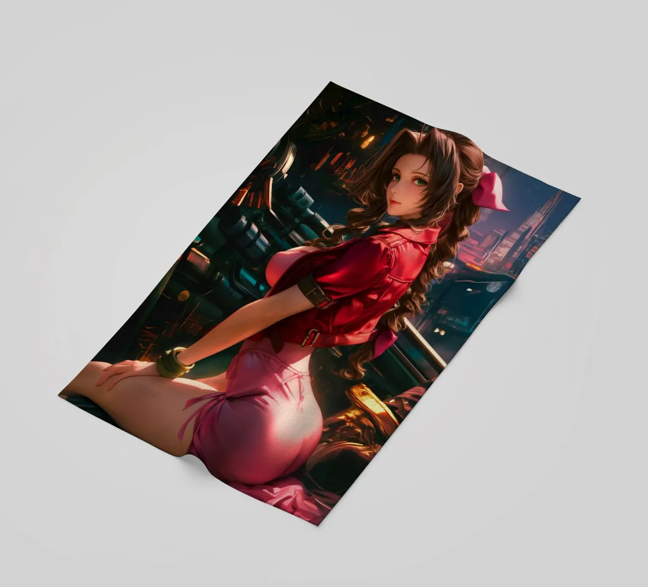 Aerith Final Fantasy VII telo mare da Fleur de Lys