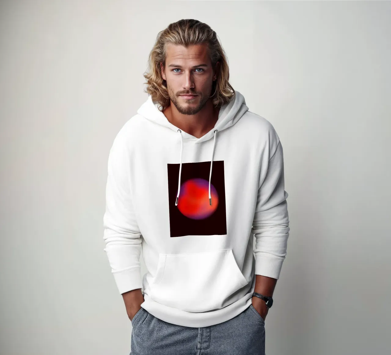 Spheres I felpa con cappuccio da Galaxy Eyes