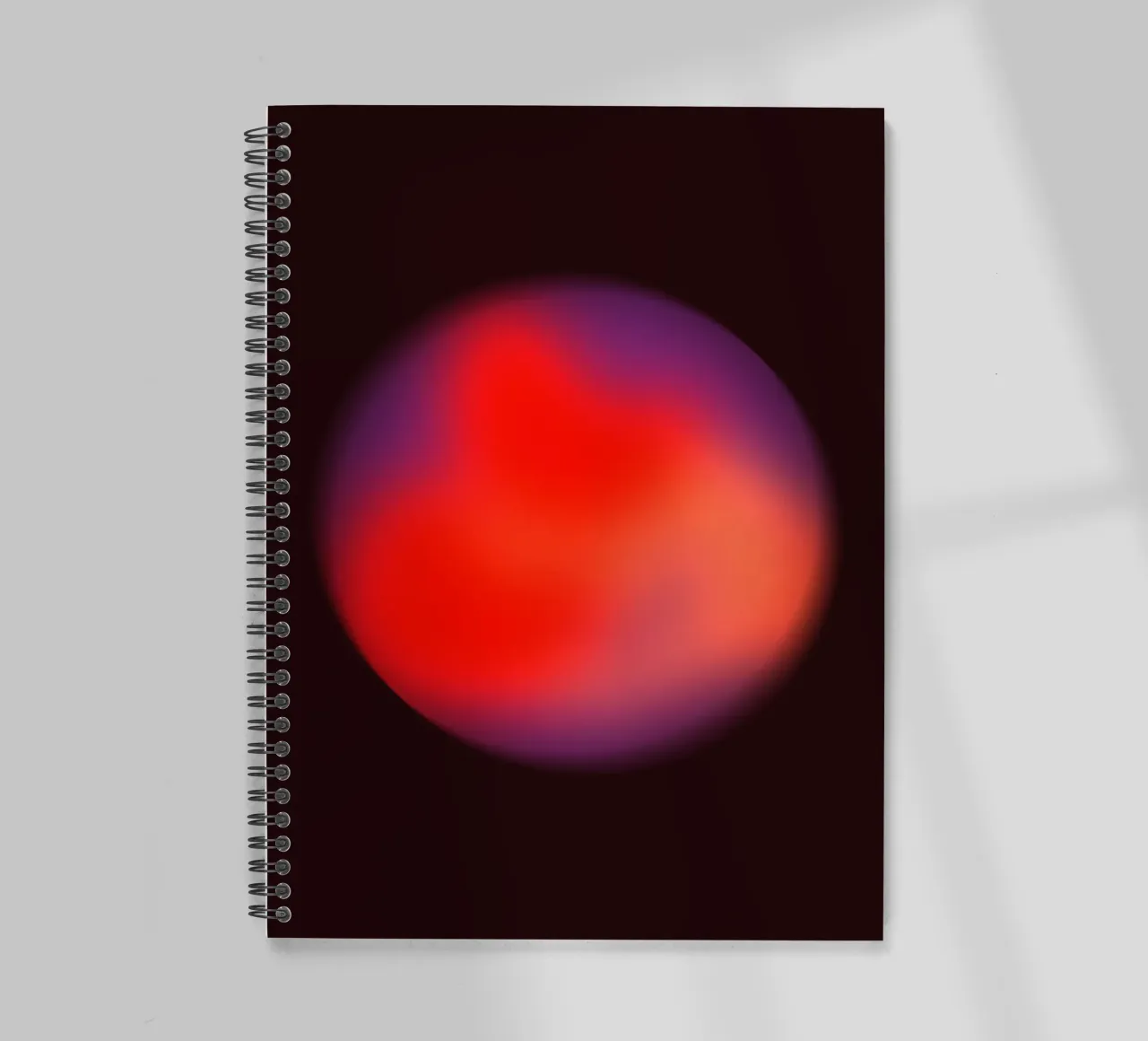 Spheres I spiral notebook by Galaxy Eyes