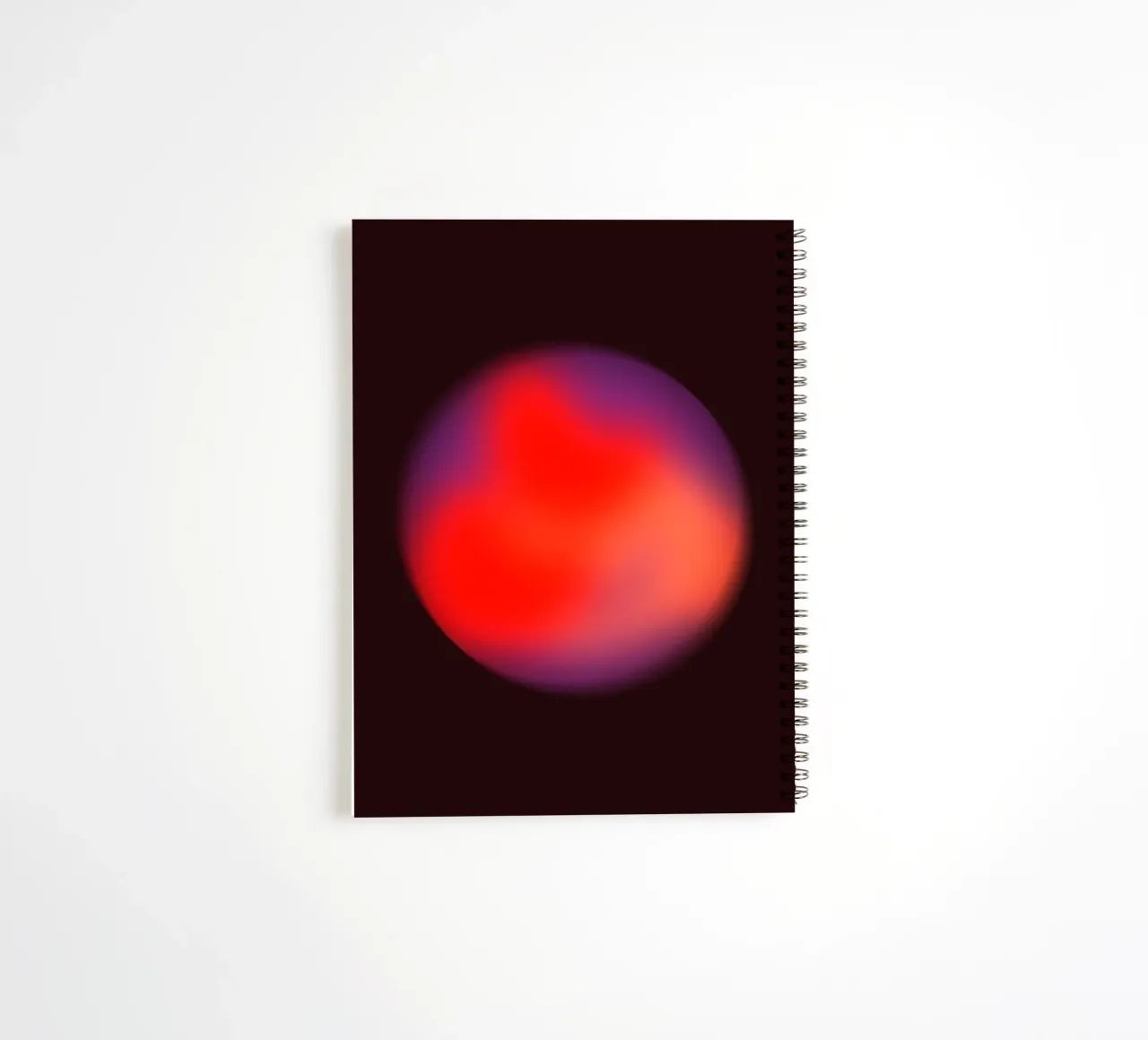 Spheres I spiral notebook by Galaxy Eyes