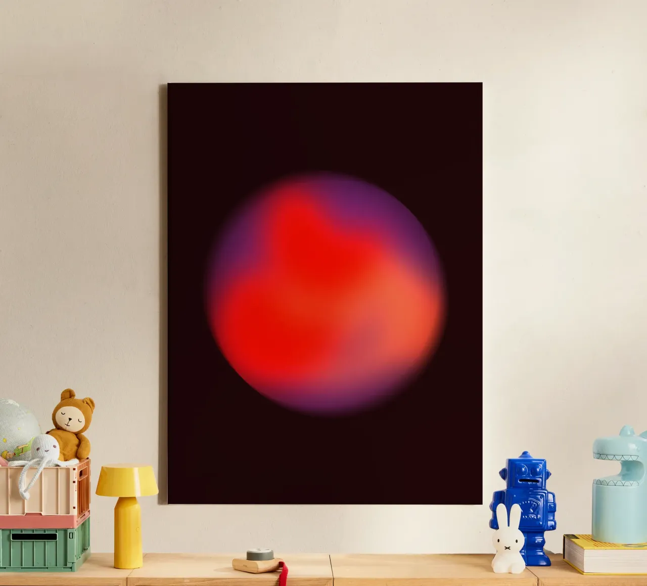Spheres I tela con Cornice a cassetta da Galaxy Eyes