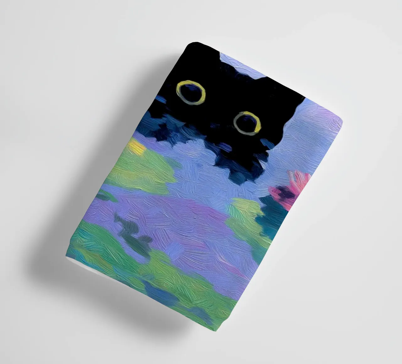 Funny Cat Swimming towel by Fleur de Lys
