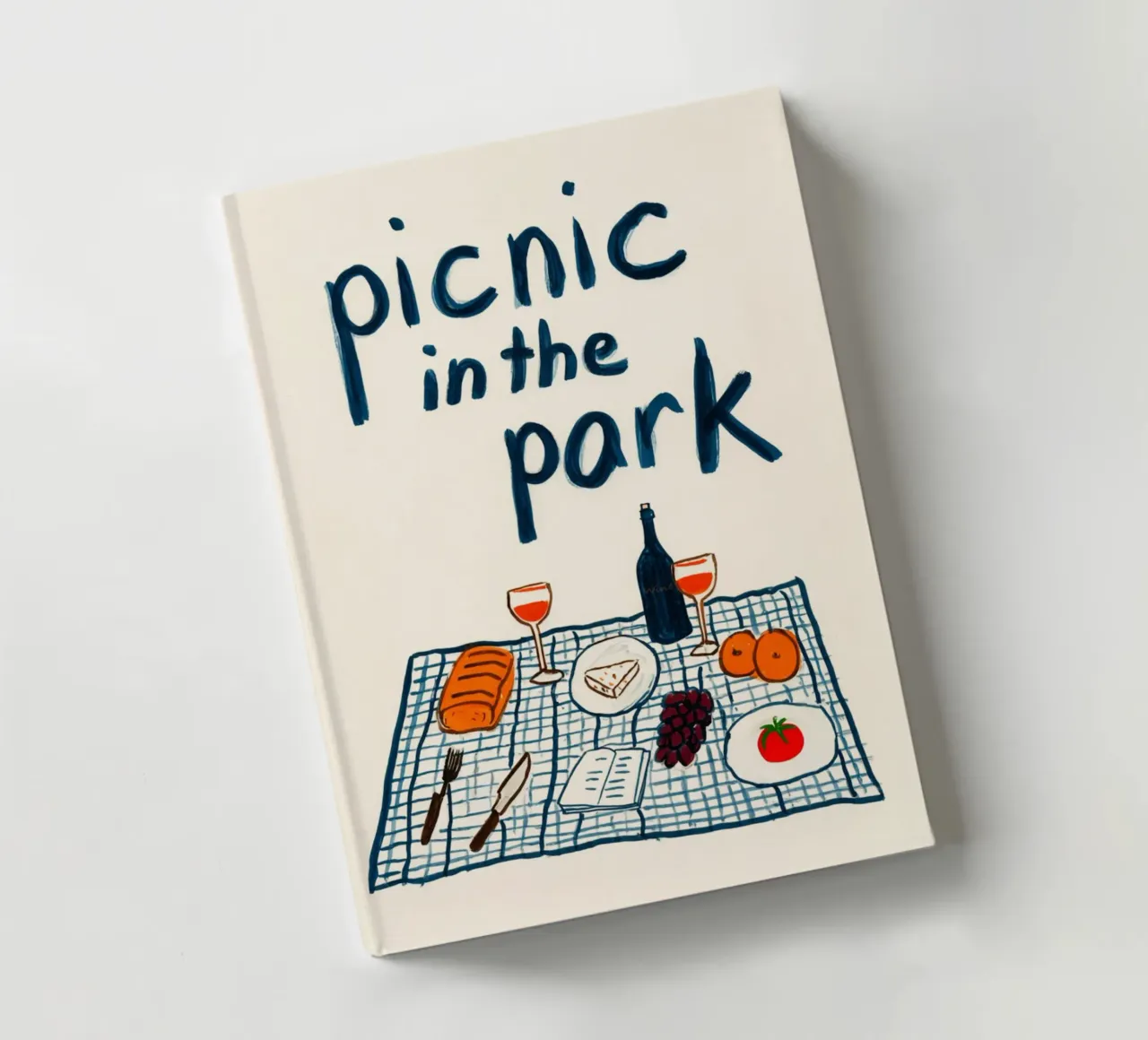 Picnic in the park notebook by Carinaprint