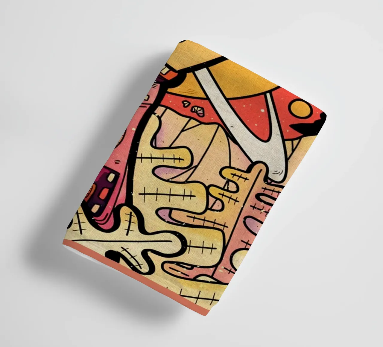 skeleton astronaut space planet towel by Christine N Shay