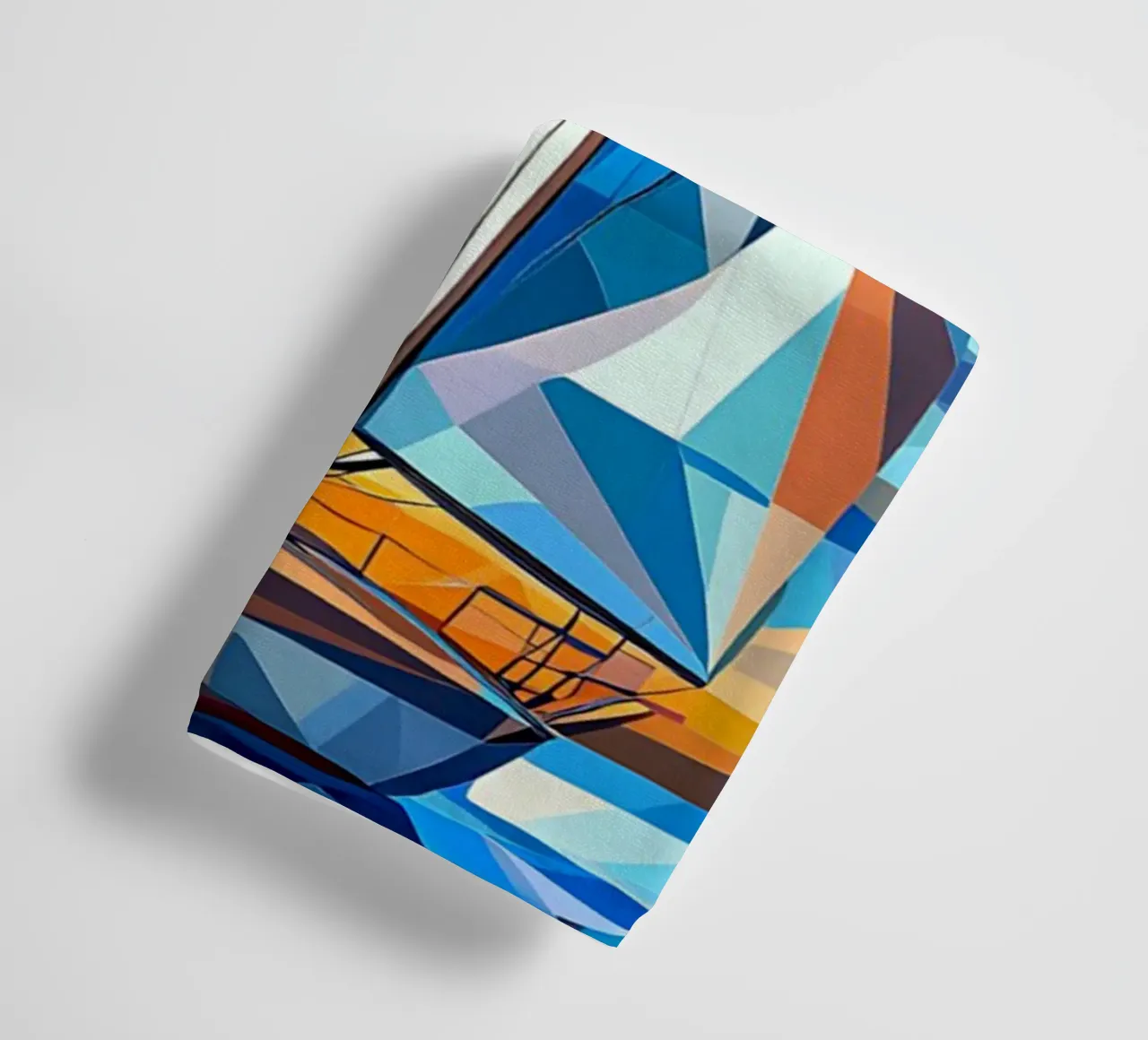 illustration of a ship in the ocean asciugamano da bagno da Dumery Art